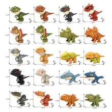Dinosaur Finger Bite Toy, Novelty Dinosaur Finger Puppet - Multicolor - View 5
