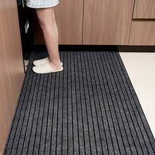 Non Slip Rubber Door Mat Heavy Duty Washable Rug Indoor Outdoor Welcome Door Mat - Black - View 1