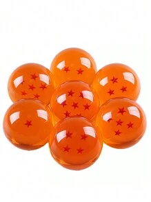 Dragon Balls Box Of 7  Spheres - Orange - View 7