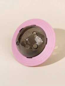 1pc UFO Design Pet Intelligence Feeder - Pink - View 6