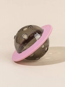 1pc UFO Design Pet Intelligence Feeder - Pink - View 3