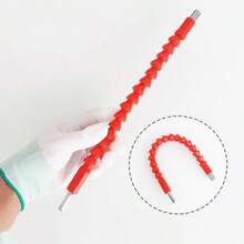 2 件灵活钻头从任意角度延伸，超级钻头螺丝刀可灵活弯曲和扭转 360 度，并可弯曲超级钻头工具轴 - 彩色 - 查看 11