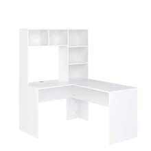 Desk And Drawer Storage - White - View 10