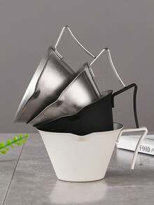 1pc Stainless Steel Measuring Cup Espresso Cups Small Coffee Milk Pitcher Jug Barista Espresso Shot Cup Measure Kitchen Tools - Multicolor - View 7