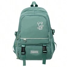 Women Fashion Backpacks - 綠色 - 查看 4