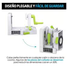 Rallador Verduras En Espiral 5 Cuchillas Spiralizer - Blanco - Ver 5