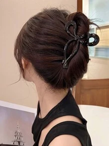 1pc Butterfly Hair Claw Clip, Hair Claw, Minimalist Hair Jaw Clip For Women Casual,Dopamine,Hair Accessories,Claw Clips,Hair Jaw Clip,Hair Clutch