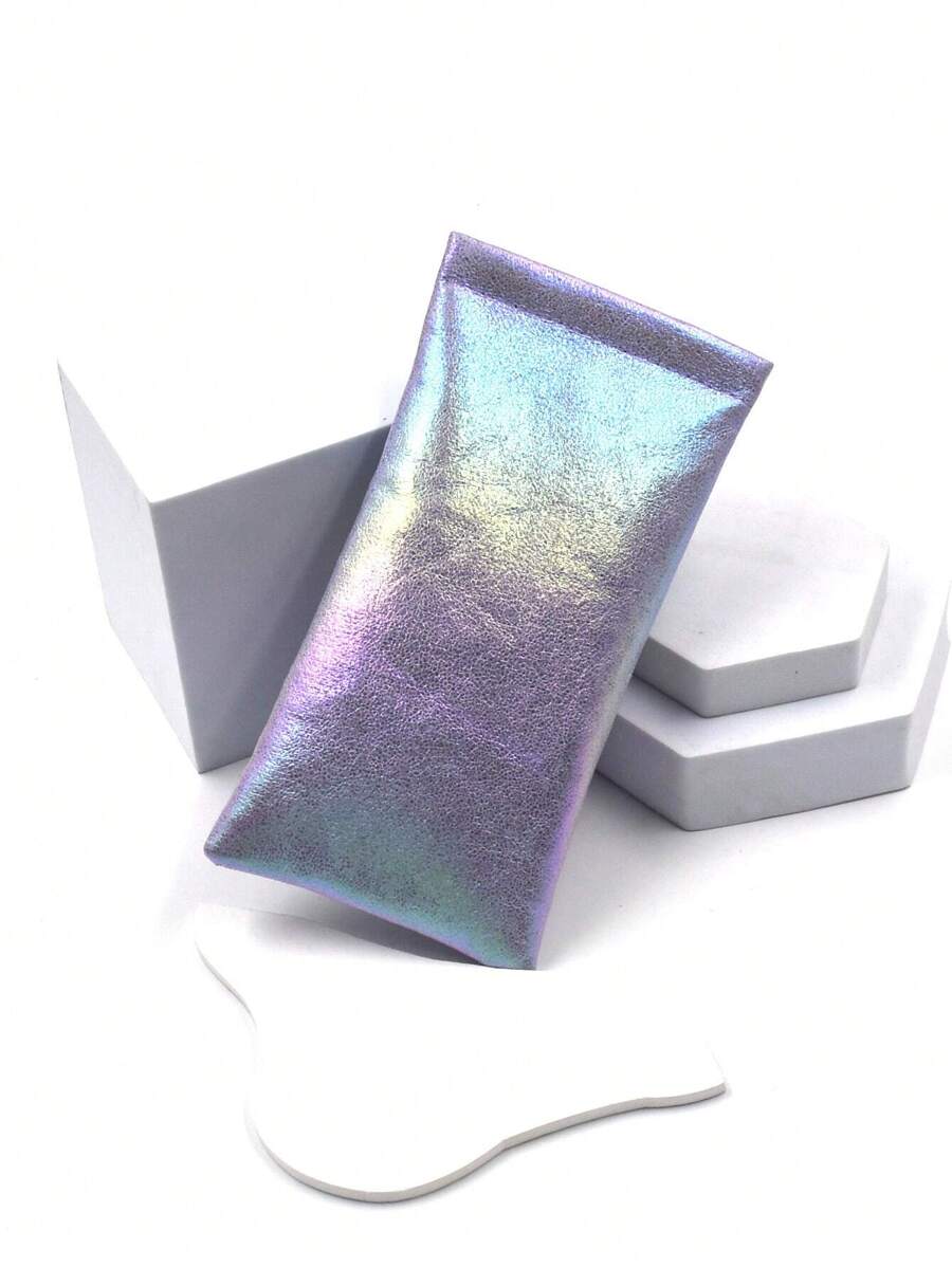 Dazzle 自动闭合 PU 皮革眼镜包，女士学校眼镜配件