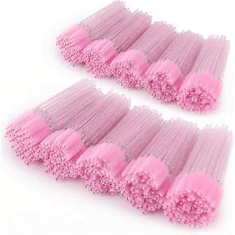 500/50 Pcs Disposable Mascara Wands Bulk Mascara Eyelash Brush S Makeup Applicator Eyelash Wands For Eye Lash Extension, Eyebrow Brush, Eyeshadow Brush, Brush
