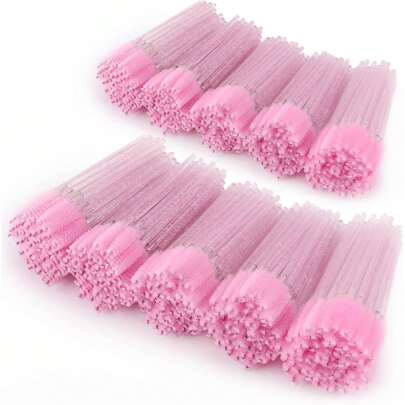 500/50 buc baghete de rimel de unică folosință, perie de rimel pentru gene, aplicator de machiaj, baghete pentru extensii de gene