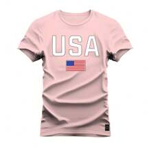 Nexstar Men T-Shirts - Màu Hồng baby - Xem 1