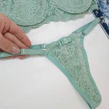 Women Sexy Lingerie Sets - Green - View 3