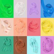 24pcs Butter Slime Kit With Scented Diy Slime For Girls And Boys, 30ml (color Accessories Random) - Multicolor - View 7