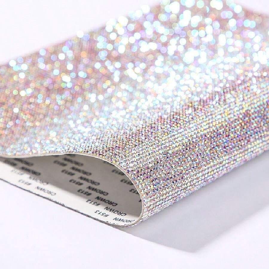 Double-Side Self-Adhesive Rhinestone Stickers For Shoes, Clothing, Automobile Diy
