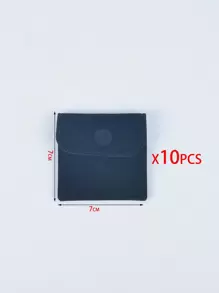 10 Chiếc Túi Vuông Hai Mặt Nút Nhung Thời Trang Dành Cho Mẹ Ngày, Ngày Lễ Tình Nhân, Mỹ Phẩm Trang Sức, Quà Tặng Nhỏ, Túi Bao Bì, Đám Cưới, Túi Quà Tiệc - Túi có nút bấm - Xem 16