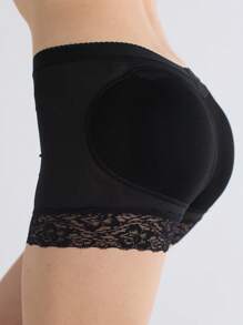 1 Peça Calcinha Acolchoada Levanta Bumbum Feminina Com Controle De Barriga E Design Brief