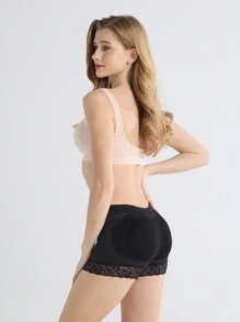 1 Peça Calcinha Acolchoada Levanta Bumbum Feminina Com Controle De Barriga E Design Brief