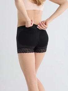 1 Peça Calcinha Acolchoada Levanta Bumbum Feminina Com Controle De Barriga E Design Brief