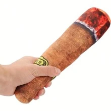 1入組雪茄造型寵物玩具,具逼真手感和耐用材質,可供狗狗咀嚼和磨牙 - 彩色 - 查看 8