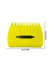 1 Pieza Clips Para Hojas Al Aire Libre, Rastillo De Jardín De Plástico, Herramienta De Jardinería Para Recolección De Hojas - Amarillo - Ver 3