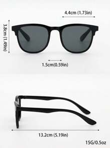1 pièce Lunettes de mode asymétriques pour enfants, pour la plage, les fêtes, l'extérieur, les voyages