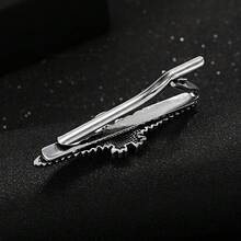 1 Pieza Pinza Para Corbata De Búho Para Hombres - Plateado - Ver 4