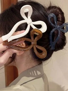 1pc Butterfly Hair Claw Clip, Hair Claw, Minimalist Hair Jaw Clip For Women Casual,Dopamine,Hair Accessories,Claw Clips,Hair Jaw Clip,Hair Clutch