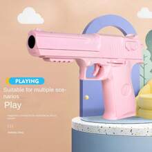 Soft Bullet Gun Toy With Bullets, Replica Pistol Model - Pink - View 5