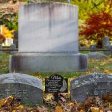 1 件紀念失去母親墳墓標記紀念牌匾樁壓克力墓碑墓地防水黑色紀念花園樁同情羽毛墳墓樁墳墓裝飾戶外庭院墳墓防水墓地裝飾（媽媽）