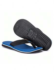 Men Flip Flops & Slides - 藍色 - 查看 4