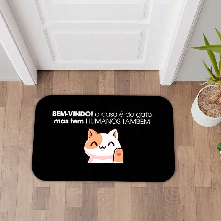 Door Mats - Black and White - View 1
