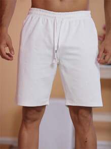 Men Shorts - White - View 1