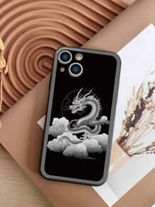 1 Miếng Hoạt hình Rồng Vòng Thiết kế đám mây Bảo vệ Ốp lưng & bao da điện thoại Với Chính xác Cắt ra , 3D In Mẫu Có sẵn iPhone 11/12 , iPhone , Samsung A Và S Loạt , Xiaomi Và Redmi Loạt - Nhiều màu - Xem 1