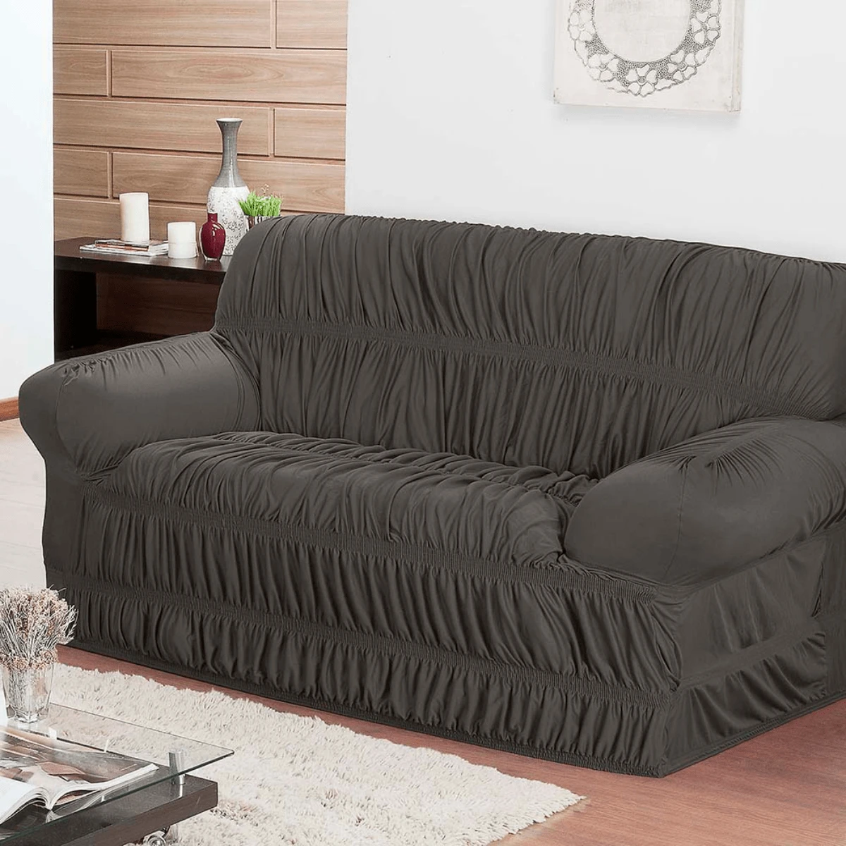 Sofa Covers - Gris Oscuro - Ver 1