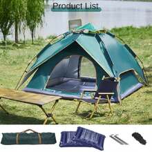 Automática Tienda Casa Campaña Camping Acampar Para 4persona - Verde - Ver 8