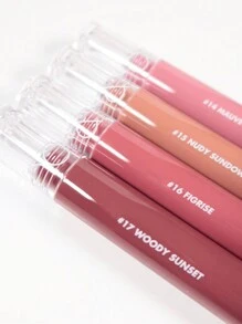 Rom&nd Romand Juicy Lasting Tint 15 NUDY SUNDOWN，液体唇膏，唇彩，不粘腻，高光泽，打造亮泽妆效，持久保湿，提亮肤色，自然妆感，日常唇彩，韩国化妆品，礼盒装，4克/0.14盎司 - Glasting15 NUDY SUNDOWN - 查看 11