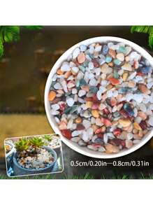 Natural Rain Flower Stone Aquarium Gravel Landscaping Pebbles For Turtle Tank And Fish Tank, 250g/Pack - Multicolor - View 5