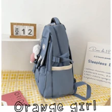 Women Functional Backpacks - 藍色 - 查看 4