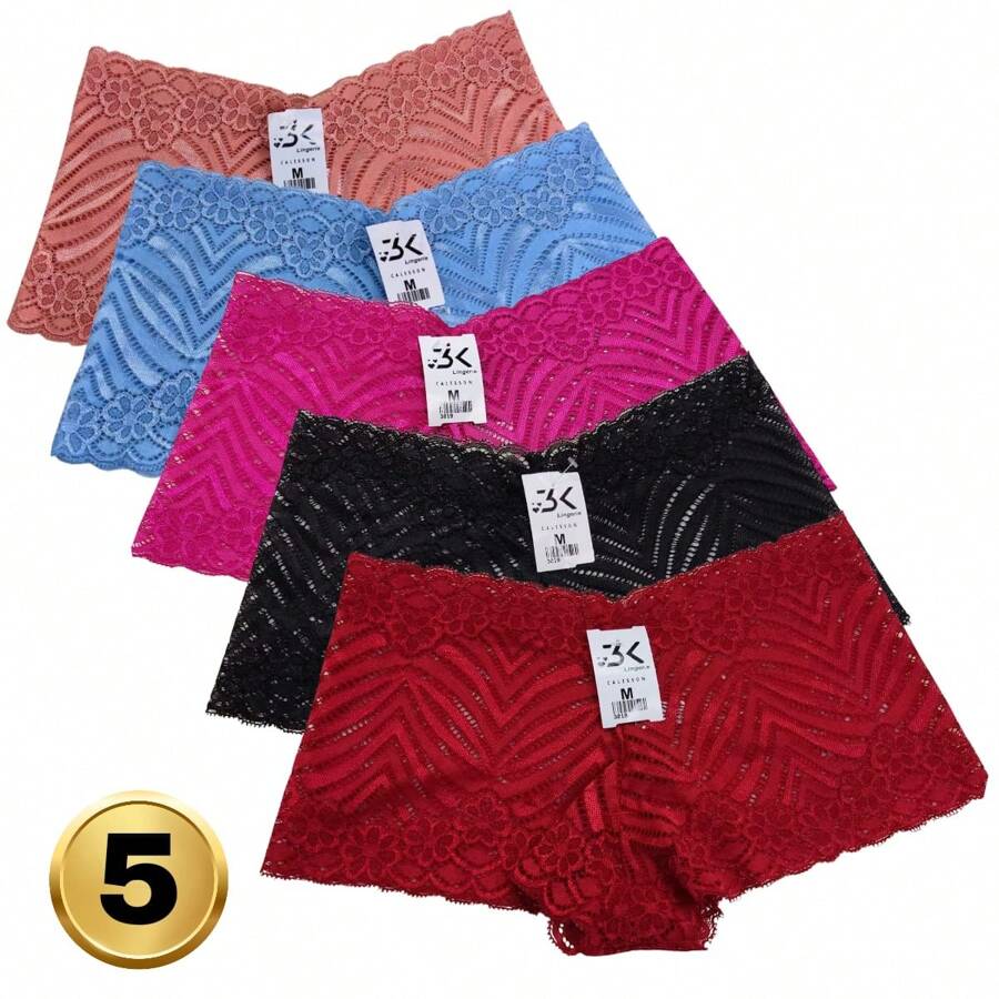 Plus Size Panties - 彩色 - 查看 1