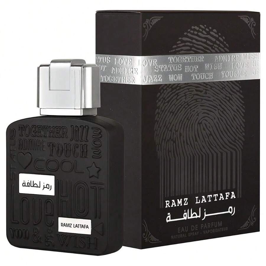 Lattafa Perfumes Ramz Lattafa Silver For Men EDP - 100ML By Lattafa - Multicolor - View 1