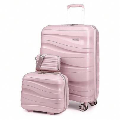  Joyway Luggage Carry On Luggage PP Material Luggage With Spinner Wheels, 22x14x9 Airline Approved Luggage Case Trolley Suitcase Spinner Suitcase Travel Luggage Travel Suitcase Hardshell Suitcase Suitcase Luggage Carry-On Suitcase With Wheels Travel Essentials For Men For Women For Vacation For Business Large Capacity Travel Essential Travel Accessories Travel Organizer Travel Stuff