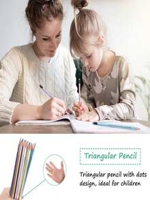 24PCS HB Pencils, Macaron Pencils With Eraser, Drawing And Writing Pencils With 2 Sharpeners(Random Color), Suitable For Writing, Drawing And Sketching,School And Office Supplies - Multicolor - View 7