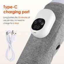 1 對腿部循環按摩器、運動員無線小腿足部按摩器、腿部空氣壓縮腿部按摩器