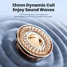 Toocki TWS藍牙耳機，真正的無線藍牙5.3入耳式耳塞，防水迷你耳機，適用於小米、華為、iPhone，320mAh - 米色 - 查看 5