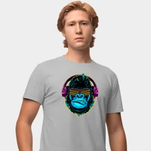 Men T-Shirts - 灰色 - 查看 1