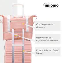 Joyway 20" Carry-On Luggage, Hard Luggage With Spinner Wheels, Lightweight Luggage Set With TSA Lock - 粉色 - 查看 6
