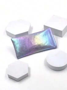 Dazzle 自动闭合 PU 皮革眼镜包，女士学校眼镜配件 - 彩色 - 查看 5