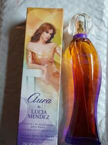 PERFUME LUCIA MENDEZ AURA  Y  VIVR DE NOCHE CON FEROMONAS 100% ORIGINAL - Albaricoque - Ver 3