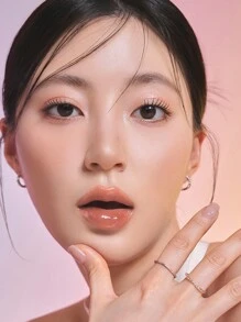 Rom&nd Romand Juicy Lasting Tint 15 NUDY SUNDOWN，液体唇膏，唇彩，不粘腻，高光泽，打造亮泽妆效，持久保湿，提亮肤色，自然妆感，日常唇彩，韩国化妆品，礼盒装，4克/0.14盎司 - Glasting15 NUDY SUNDOWN - 查看 8