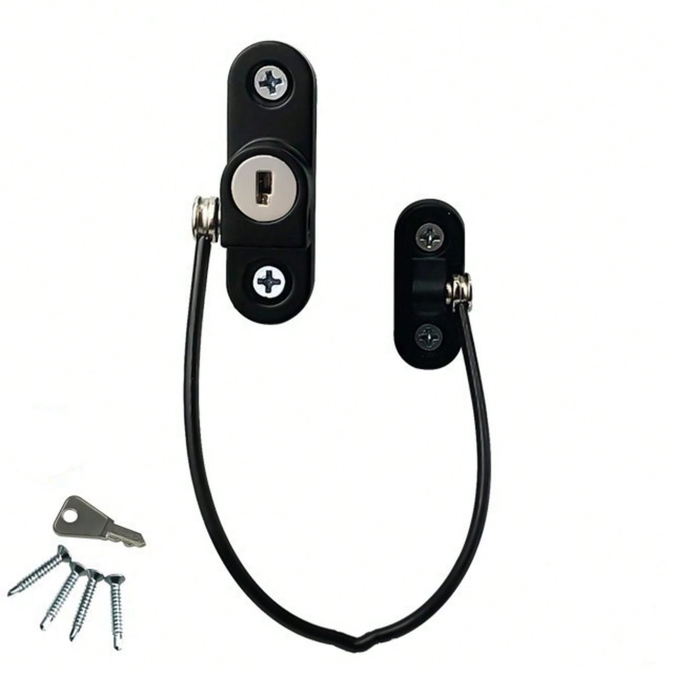Child Safety Locks Set Including Window Door Restrictor, Window Locks